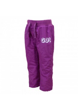 Pidilidi фиолетовые брюки на флисе для девочки 885fN